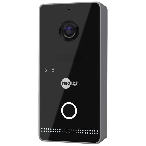 Neolight MEZZO Hybrid Black + OPTIMA IPW Black Комплект відеодомофону 99-00024876 фото