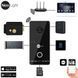 Neolight MEZZO Hybrid Black + OPTIMA IPW Black Комплект відеодомофону 99-00024876 фото 5