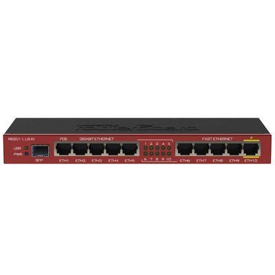 MikroTik RB2011iLS-IN 10-портовий маршрутизатор 99-00014396 фото