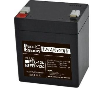 Full Energy FEP-124 4А&bull;г 12В Свинцево-кислотна акумуляторна батарея 99-00007346 фото