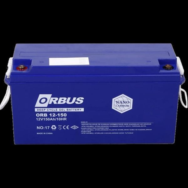 ORBUS CG12150 150A&bull;ч 12В гелевая Свинцово-кислотная аккумуляторная батарея 99-00015957 фото