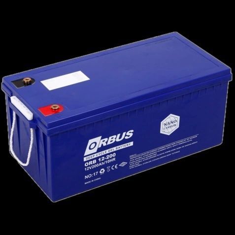ORBUS CG12200 200A&bull;ч 12В гелевая Свинцово-кислотная аккумуляторная батарея 99-00015958 фото