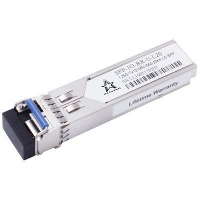 ALISTAR SFP-1G-BX-U-L20 SFP 1G 1SM WDM LC 20KM TX1310/RX1550nm DDM Модуль 99-00020847 фото