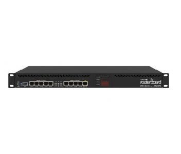MikroTik RB3011UiAS-RM 10-портовый маршрутизатор 22415 фото