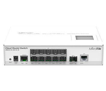 MikroTik CRS212-1G-10S-1S+IN 10-портовый управляемый Cloud коммутатор 99-00001558 фото