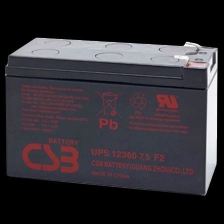 CSB UPS12360 12V7.5Ah Акумуляторна батарея 99-00020863 фото