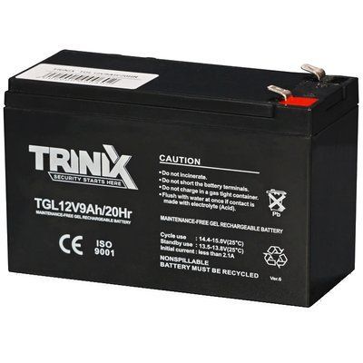 TRINIX GEL Super Charge TGL12V9Ah Акумуляторна батарея 99-00020382 фото
